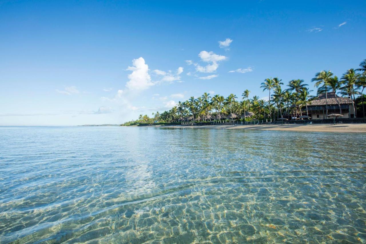 Outrigger Fiji Beach Resort Korotogo Esterno foto View of the beach at the Sheraton Resort